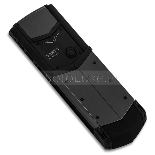 Телефон Vertu Signature S Design Pure Black Ultimate Black Ceramic фото 2