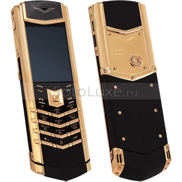 Vertu Signature S Design Gold фото